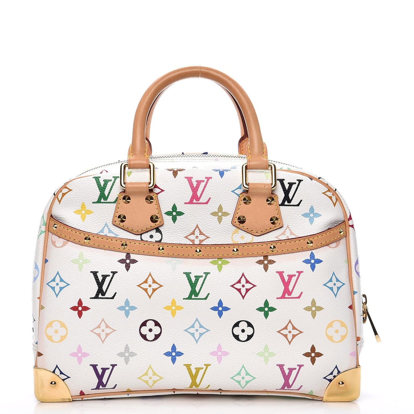 Monogram Multicolor Trouville White