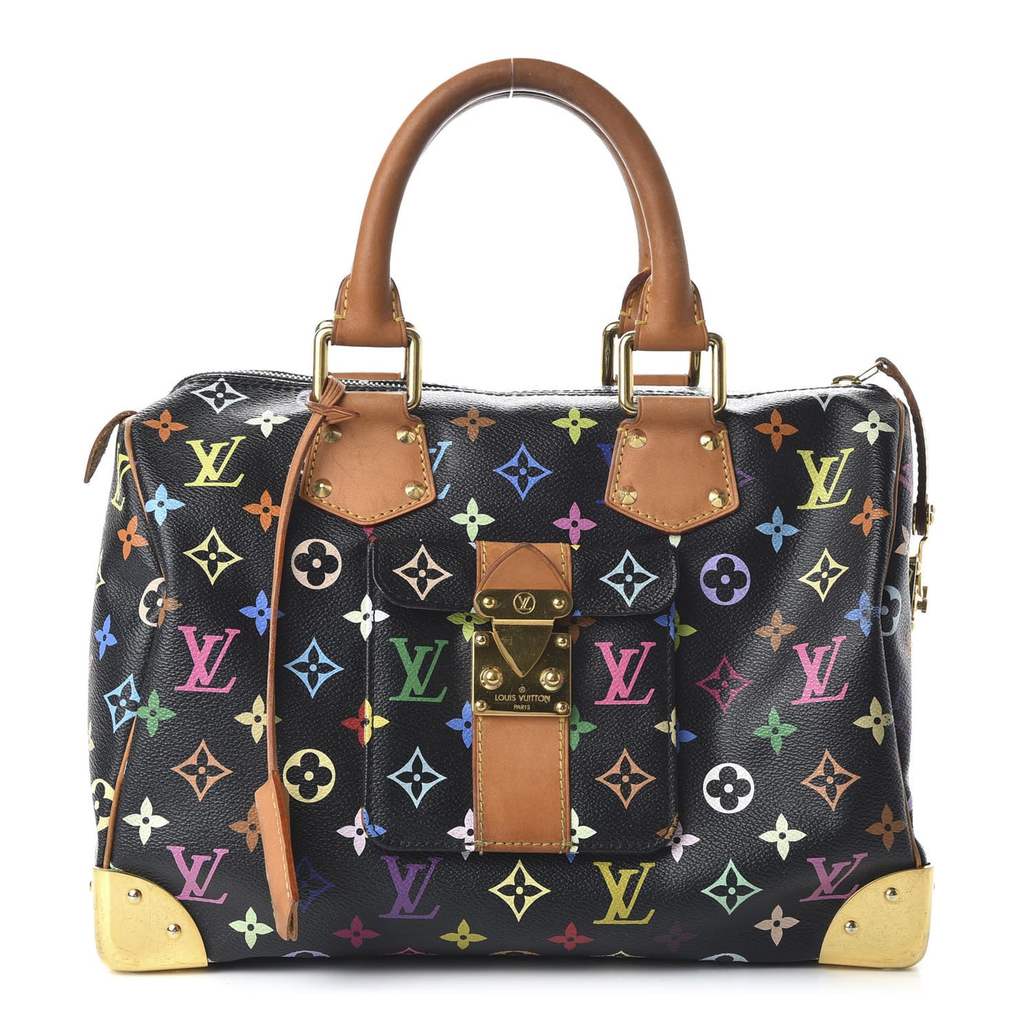Monogram Multicolor Speedy 30 Black
