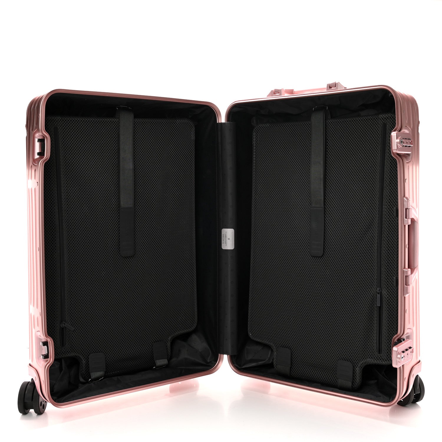 Rimowa Aluminum Original Check-In M Quartz Pink 1576491 – FASHIONPHILE
