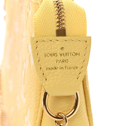 Louis Vuitton Empreinte Monogram Mini Pochette Accessories Lemon Curd Yellow 6 of 6