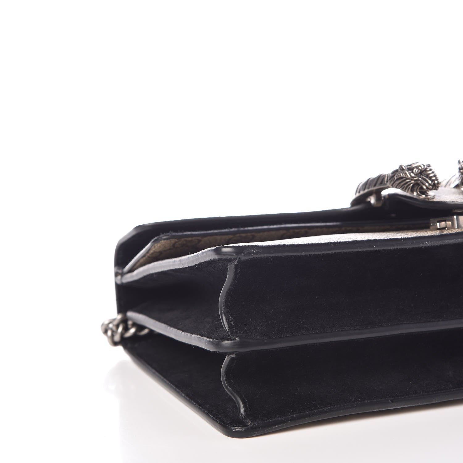 Gucci GG Supreme Monogram Small Dionysus Shoulder Bag Black 8 of 12