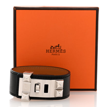 Hermes Epsom Collier de Chien CDC 24 Bracelet T2 Black 5 of 5