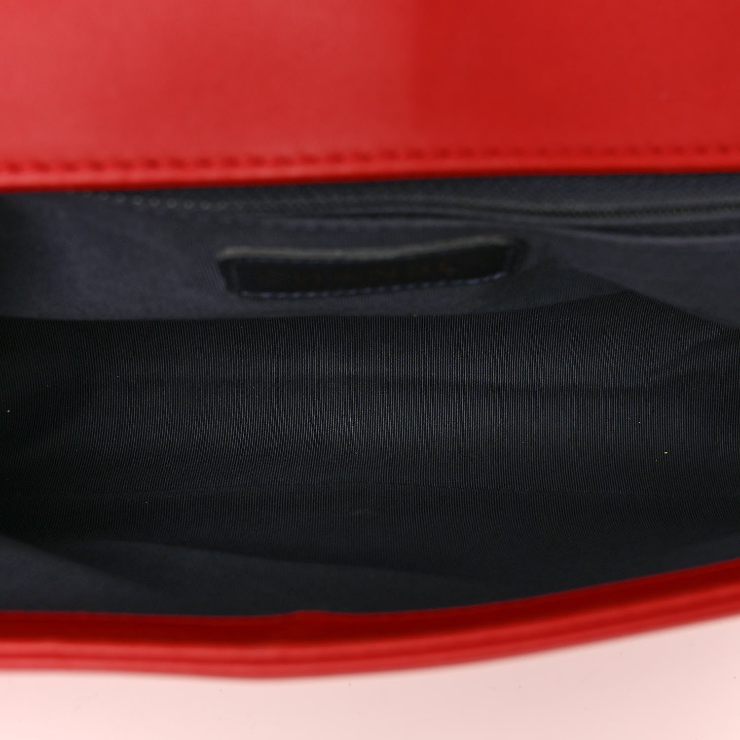 Chanel Lambskin Embossed New Medium Boy Cube Flap Red 5 of 10