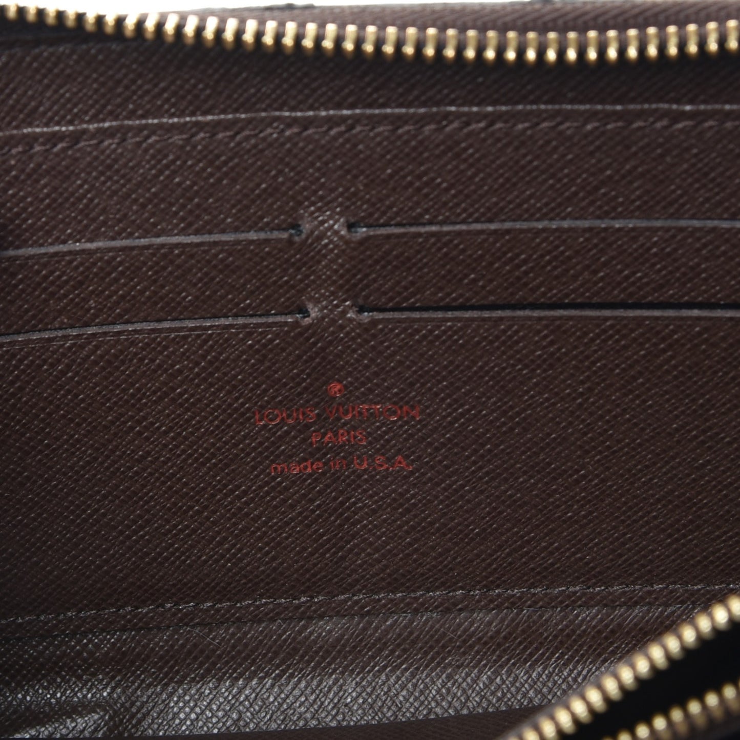 Damier Ebene Zippy Wallet