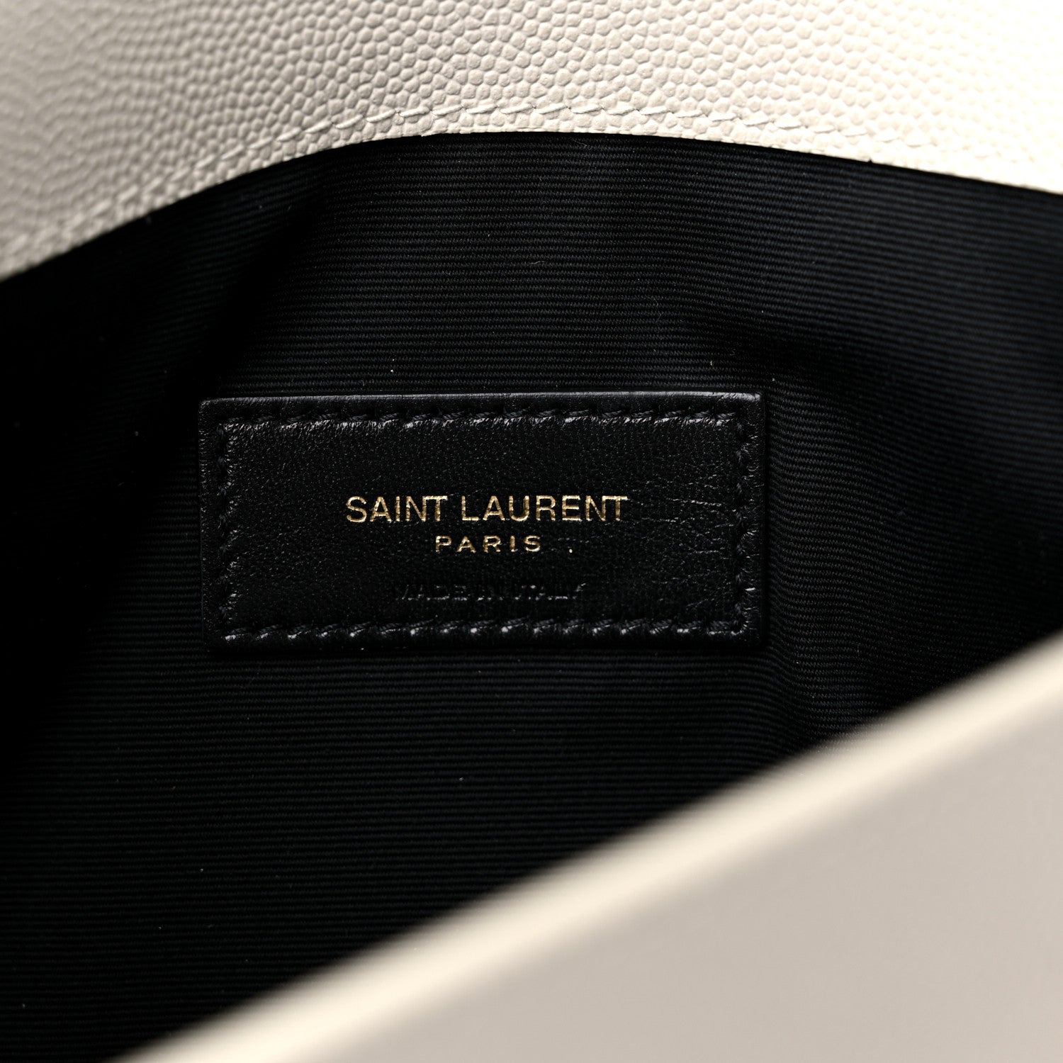 Saint Laurent Grain De Poudre Uptown Pouch Crema Soft 6 of 9