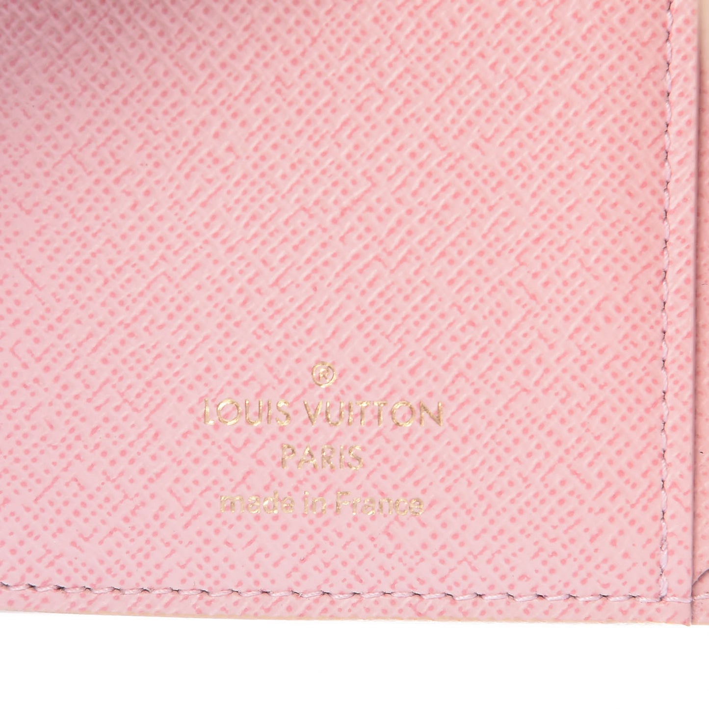 Damier Azur Victorine Wallet Rose Ballerine