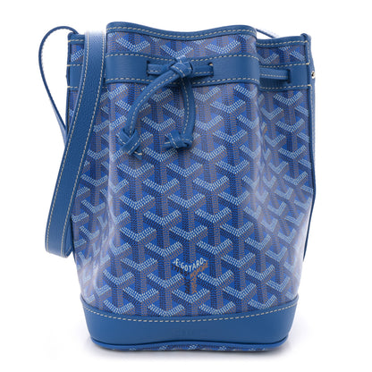Goyard Goyardine Petit Flot Bucket Bag PM Sky Morning 1 of 9