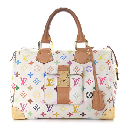 Louis Vuitton Monogram Multicolor Speedy 30 White 1 of 15