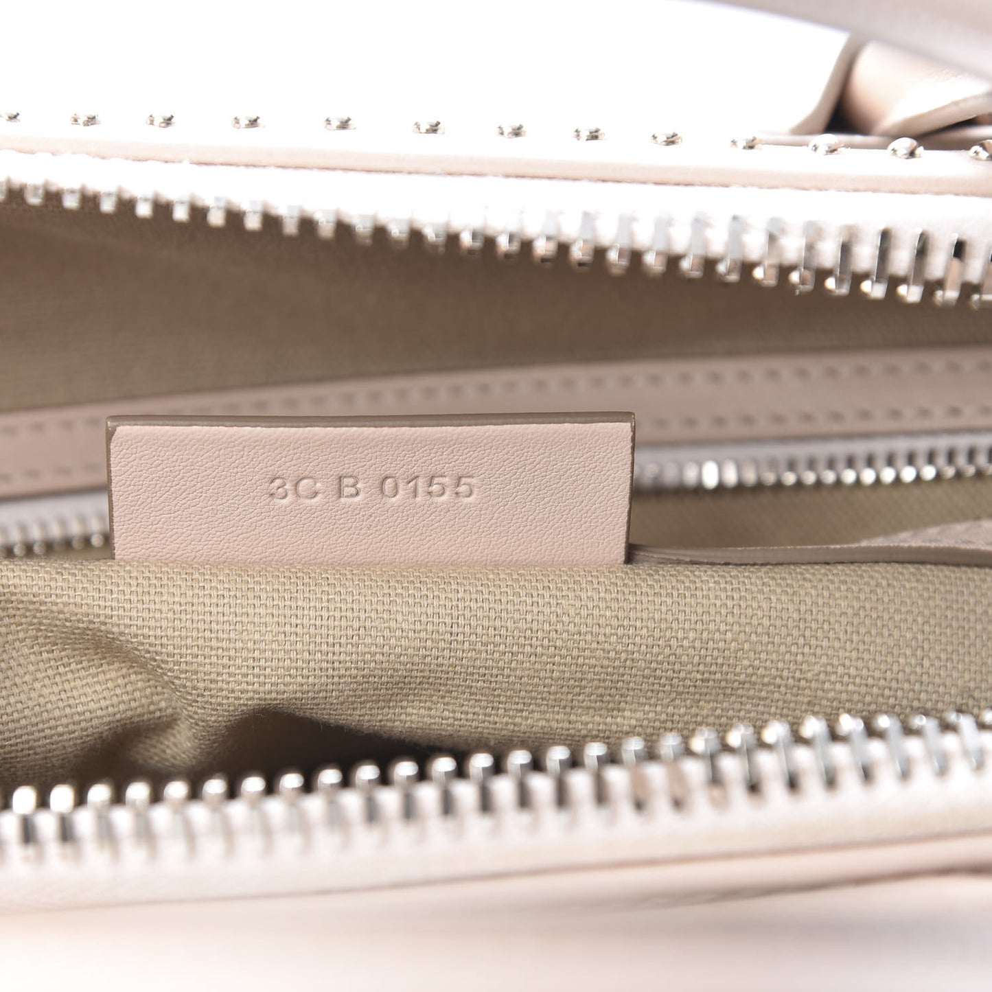 Calfskin Small Studded Antigona Nude