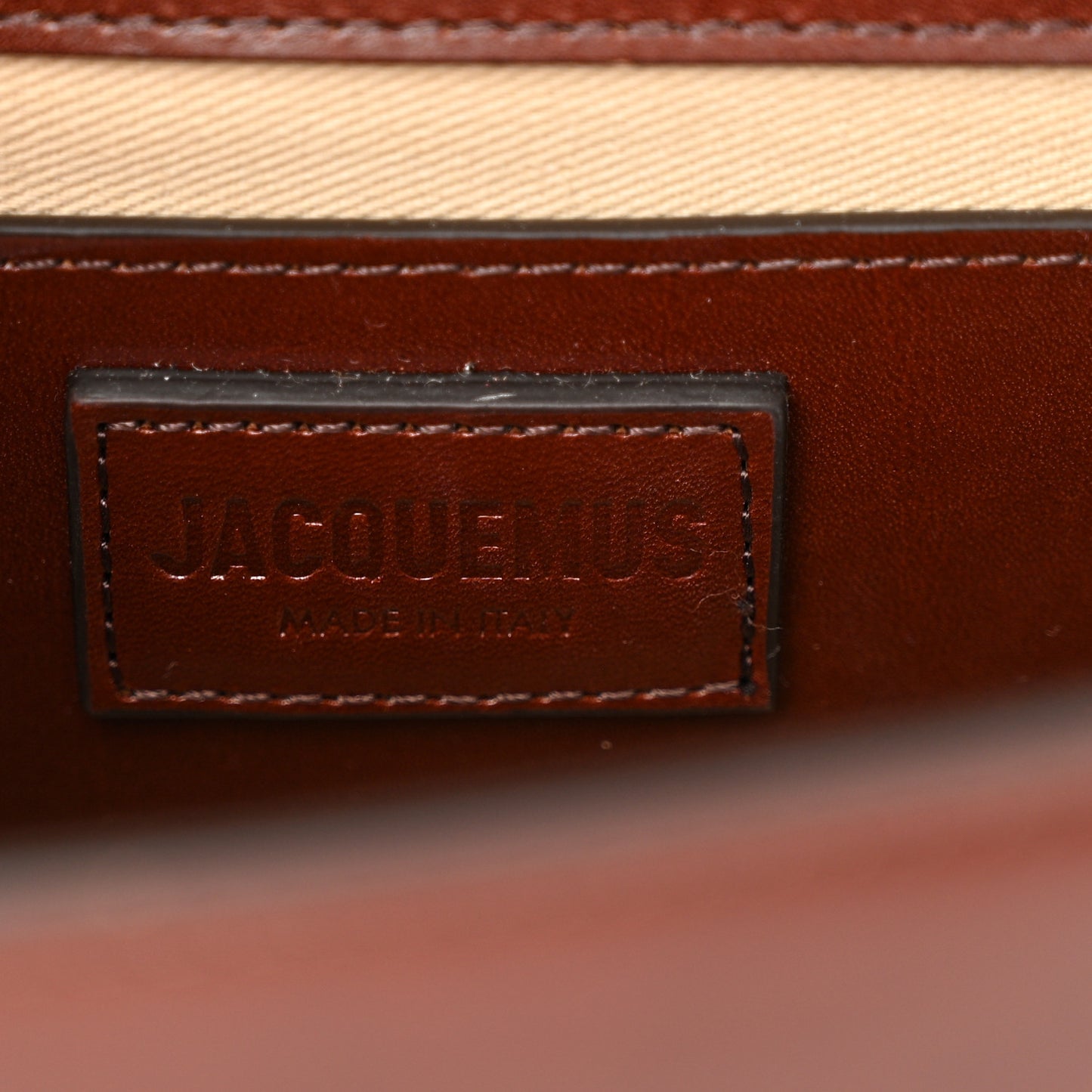 Smooth Calfskin Le Grand Bambino Dark Brown