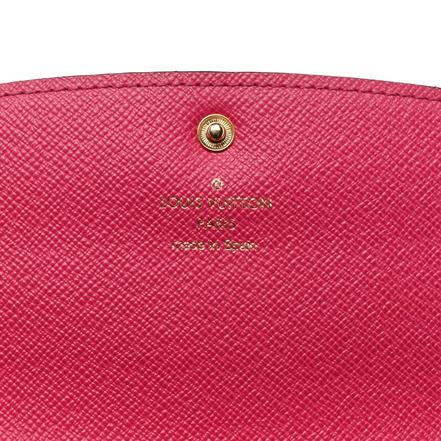 Monogram Emilie Wallet Hot Pink