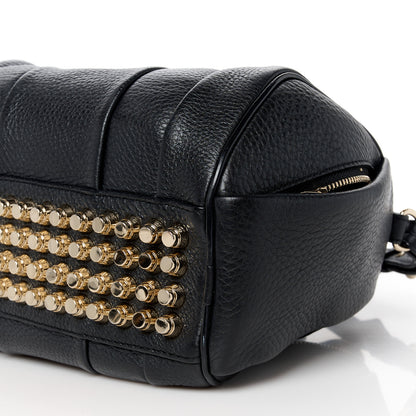 Alexander Wang Pebbled Lambskin Mini Rockie Black Pale Gold Hardware 9 of 9