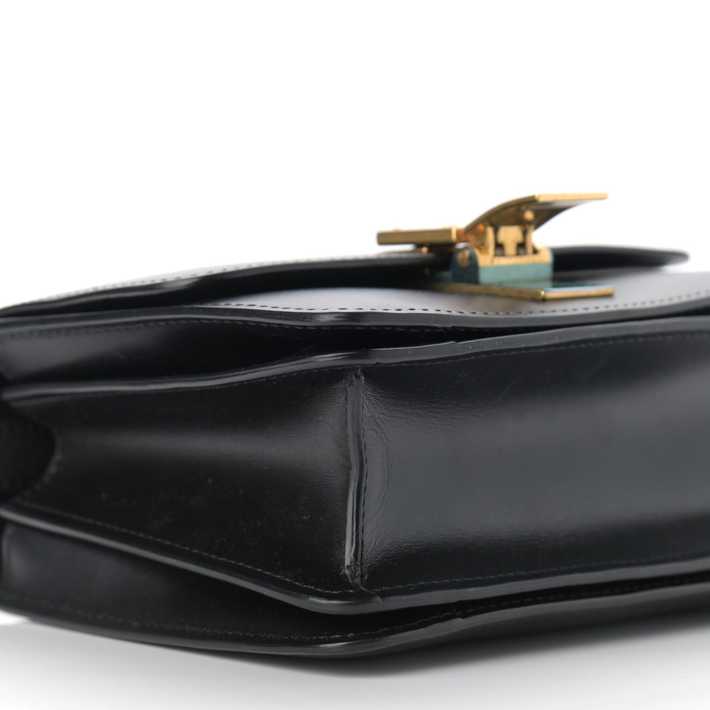 Box Calfskin Small Classic Box Flap Bag Black