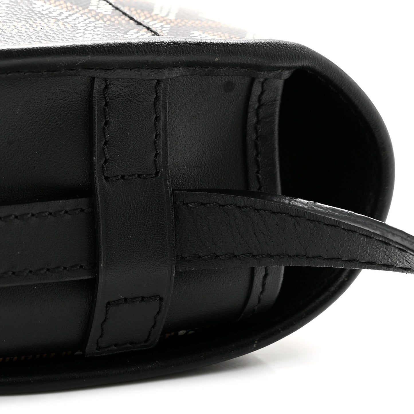 Goyardine Belvedere II PM Messenger Bag Black