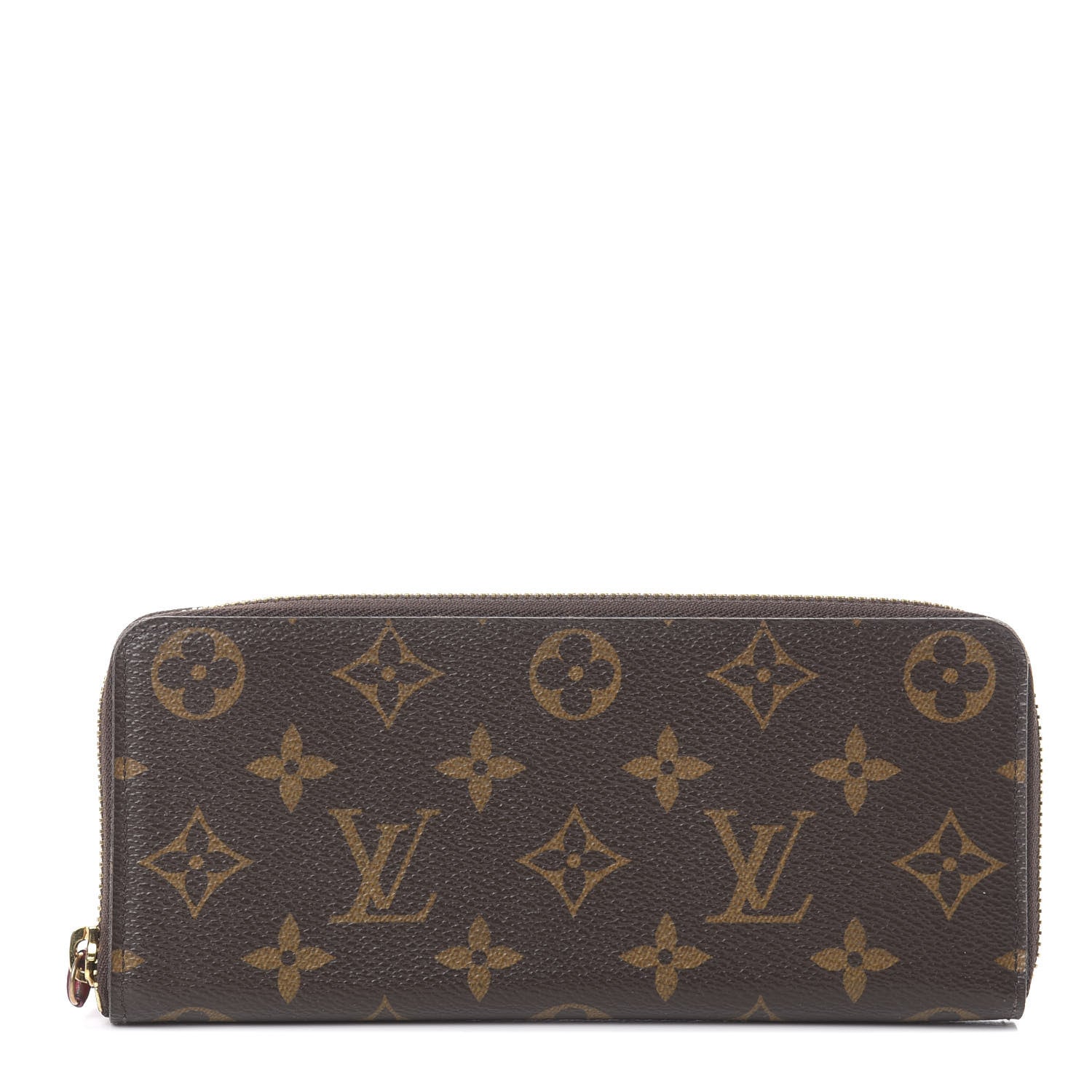 Louis Vuitton Monogram Clemence Wallet Fuchsia 1 of 5