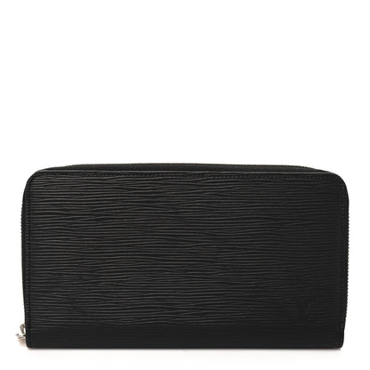 Louis Vuitton Epi Zippy Organizer Wallet Black 1 of 6