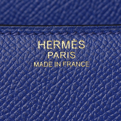 Hermes Epsom Constance 24 Bleu Electrique 8 of 26