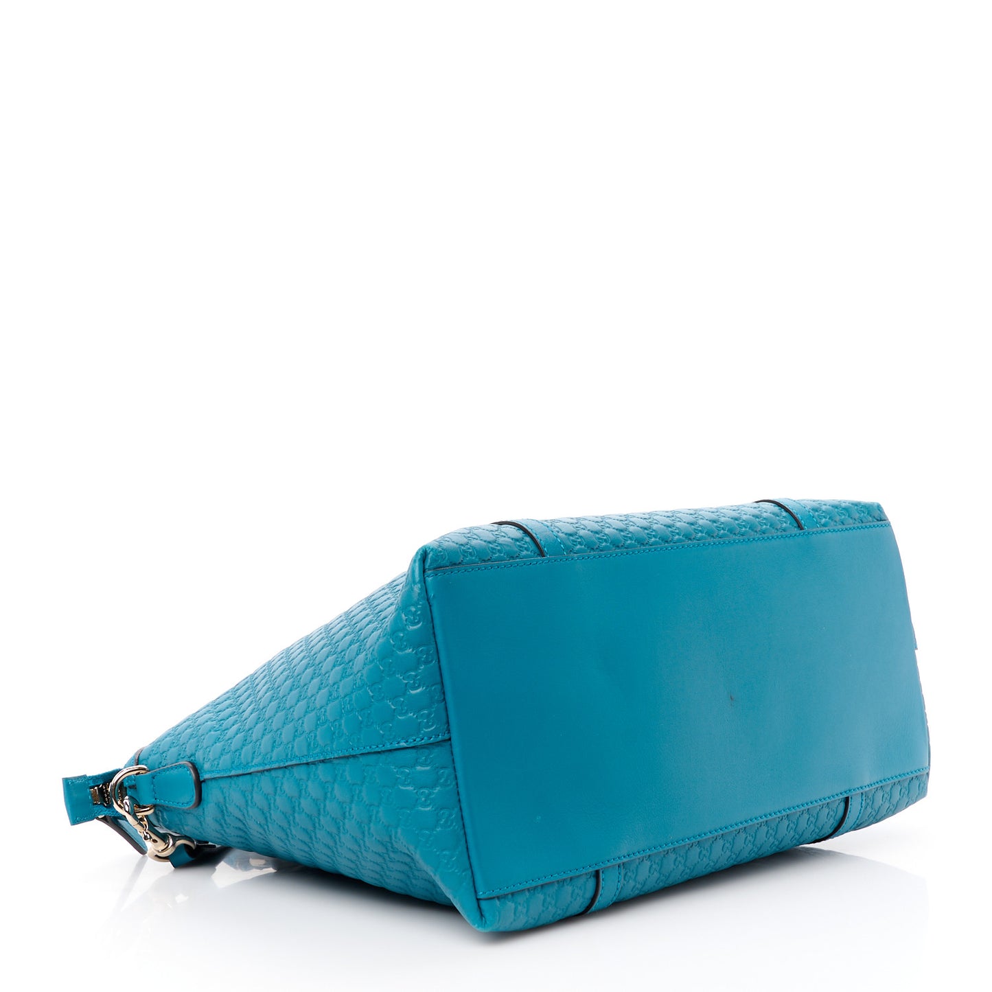 Soft Microguccissima Dome Satchel Deep Cobalt