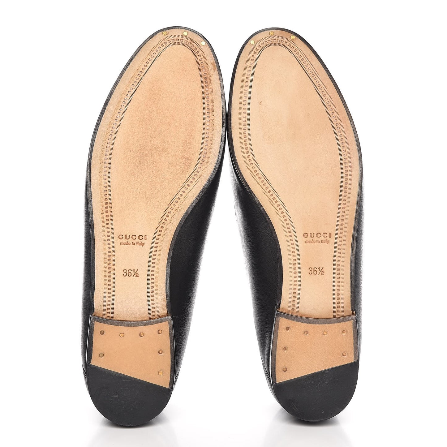 Lambskin Womens Brixton Horsebit Loafers 36.5 Black