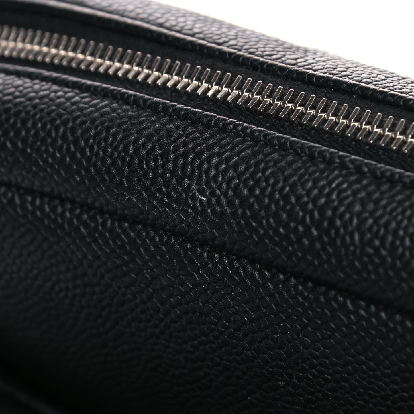 Caviar Quilted Jumbo Easy Flap Black
