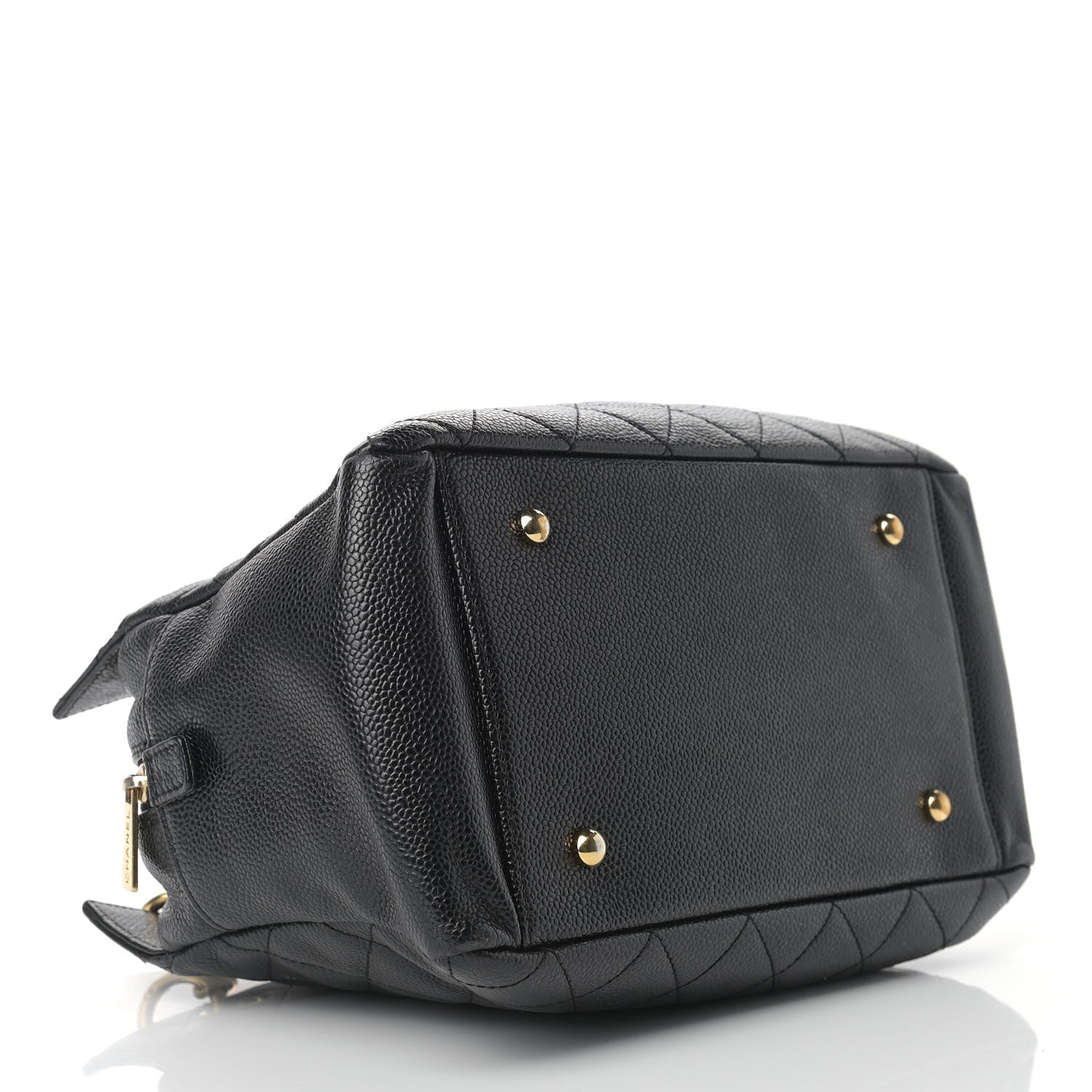 Chanel Caviar Quilted Petit Timeless Tote PTT Black 4 of 11