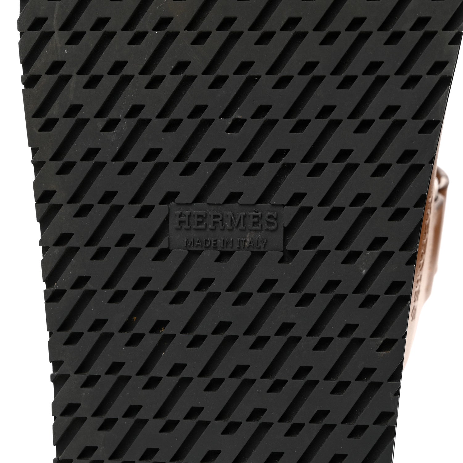 Hermes Calfskin Mens Chypre Sandals 40.5 Naturel 8 of 9