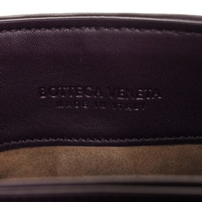 Bottega Veneta Nappa Intrecciato Baby Olimpia Shoulder Bag Dark Barolo 5 of 7
