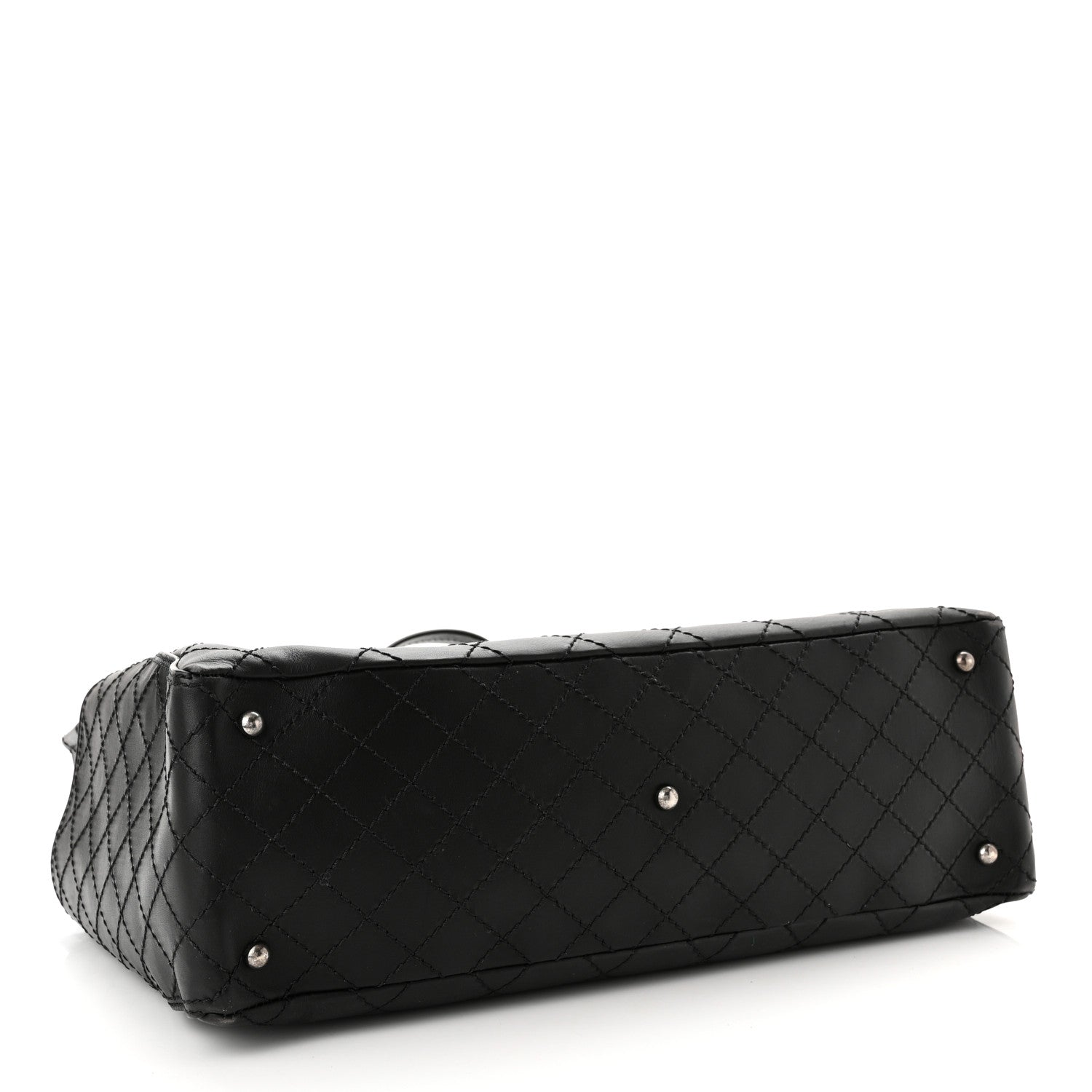 Chanel Calfskin CC Pocket Tote Black 4 of 11