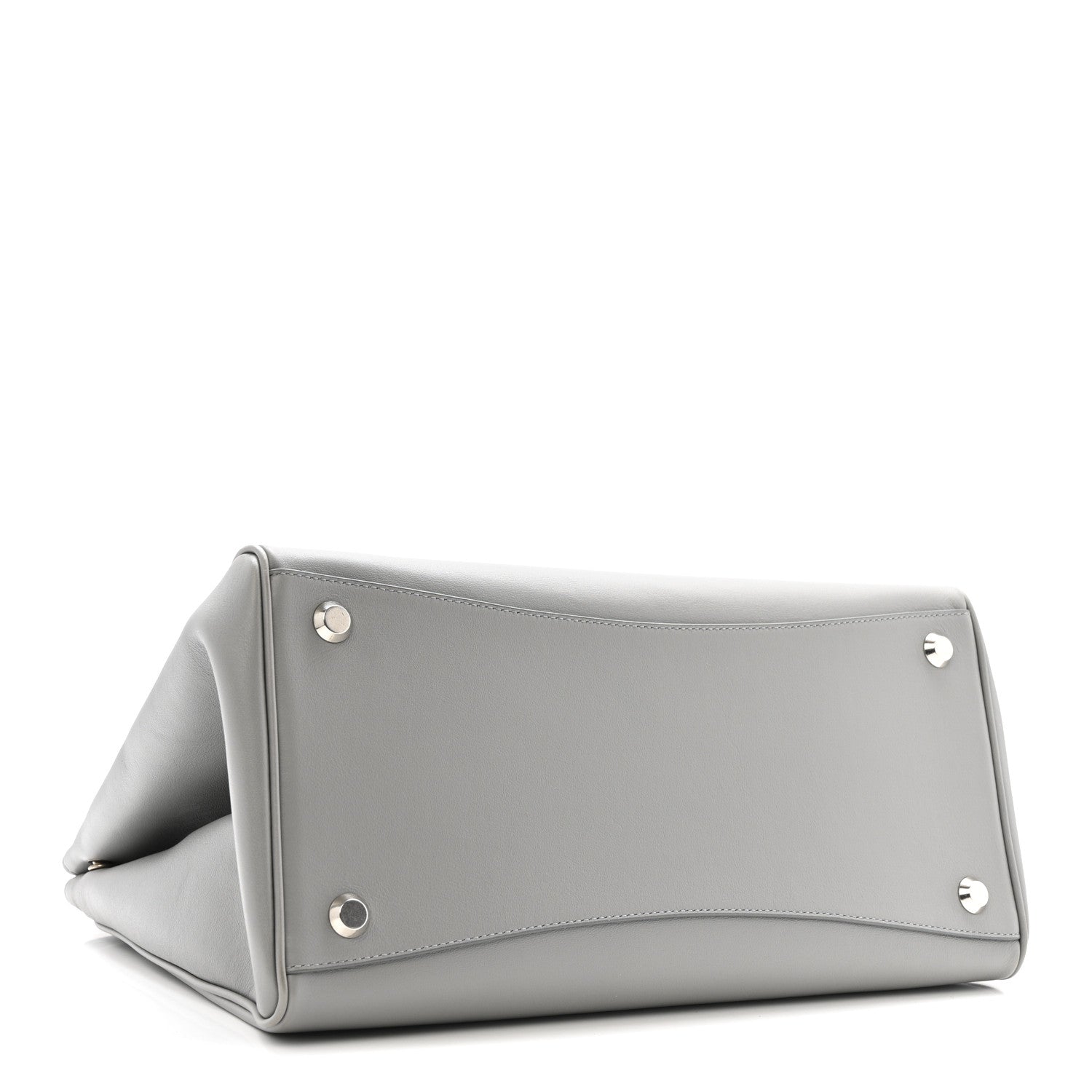 Balenciaga Smooth Calfskin Hampton Carry All Bag Grey 4 of 11