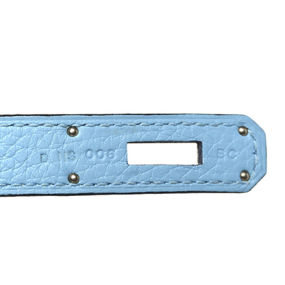 Hermes Taurillon Clemence Jypsiere 28 Bleu Du Nord 7 of 10
