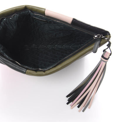 Chanel Lambskin Patchwork Large Cosmetic Case Multicolor 4 of 5