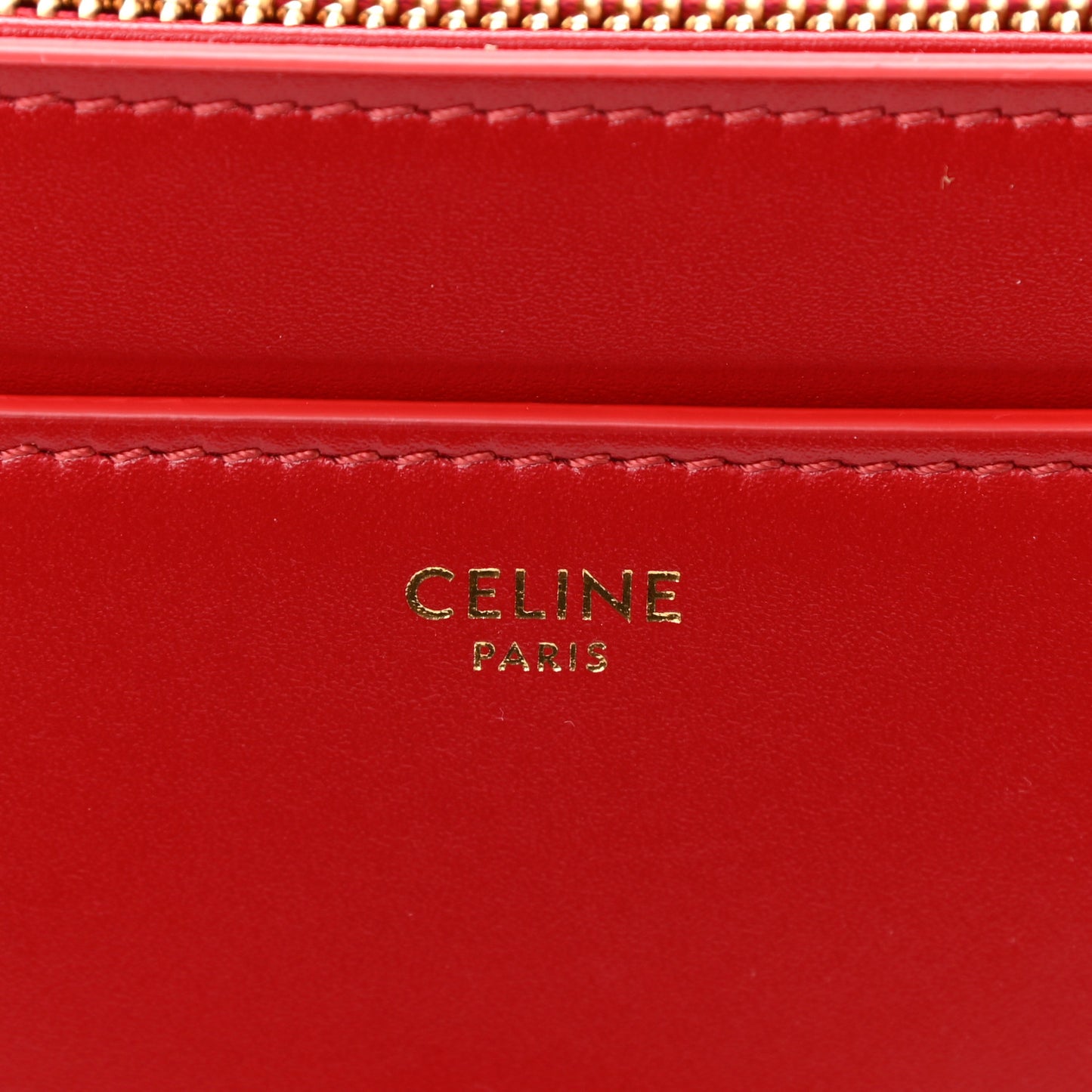 Satinated Calfskin Small 16 Top Handle Bag Red