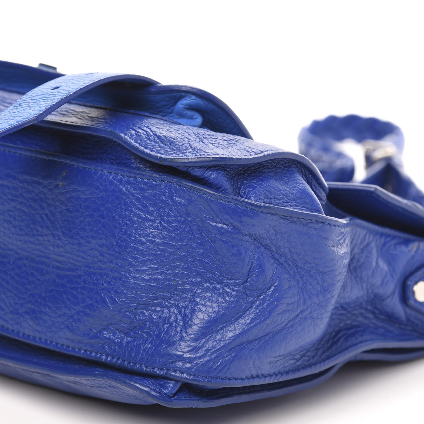 Grained Deerskin Medium Bicolor PS1 Satchel