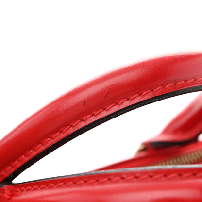 Louis Vuitton Epi Speedy 25 Castillan Red 12 of 14