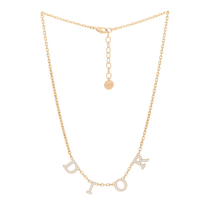 Christian Dior Metal Lacquer Dio(r)evolution Necklace Gold 3 of 6