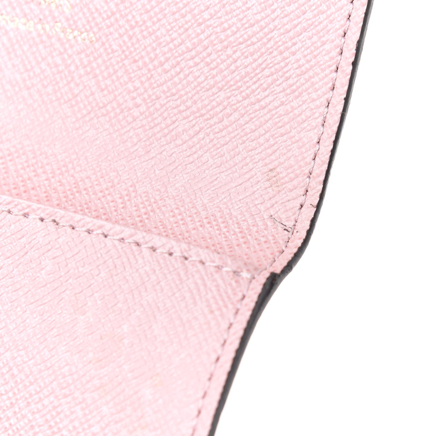 Damier Ebene Multicles 6 Key Holder Rose Ballerine