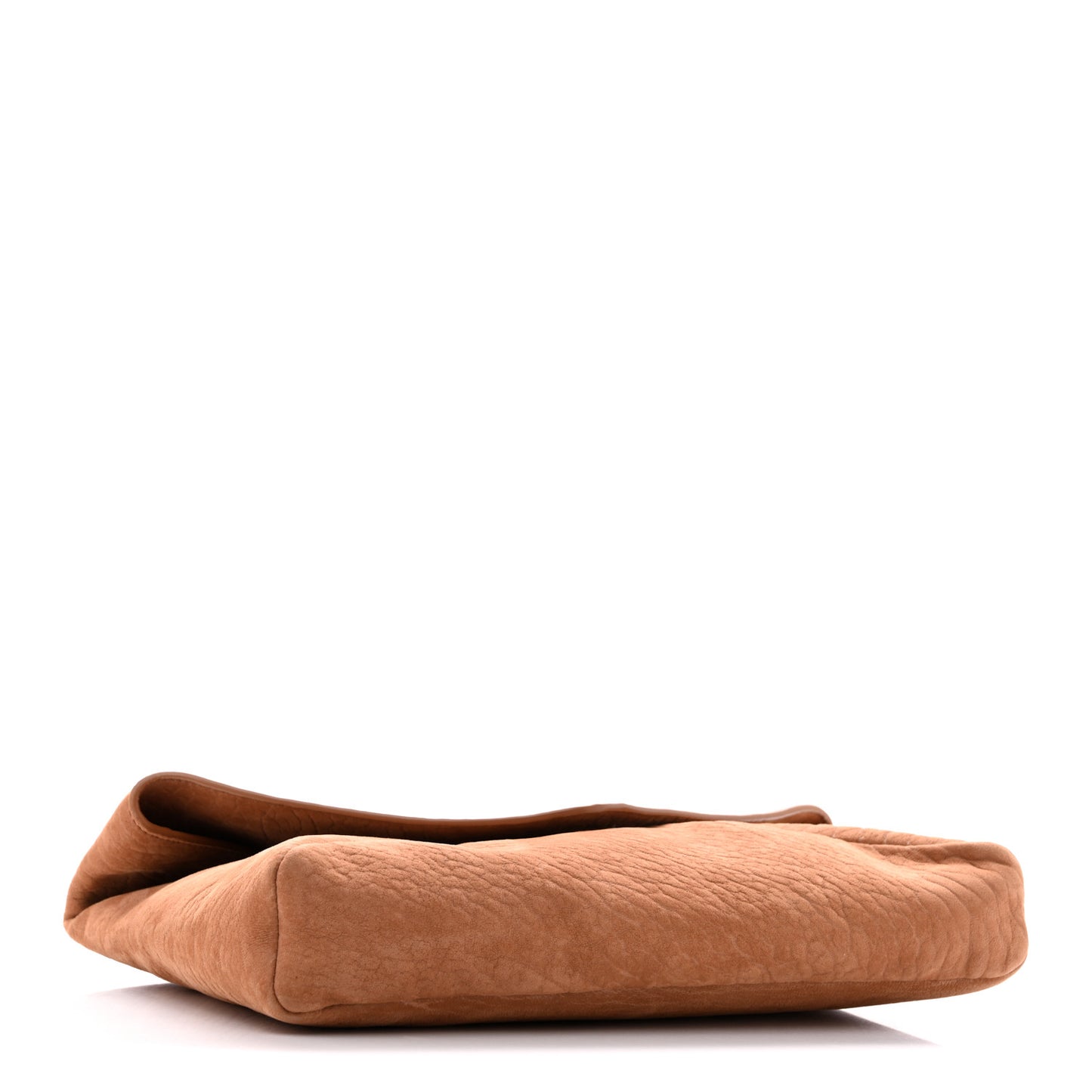 Suede Large Cassandre Envelope Pouch Golden Leaf