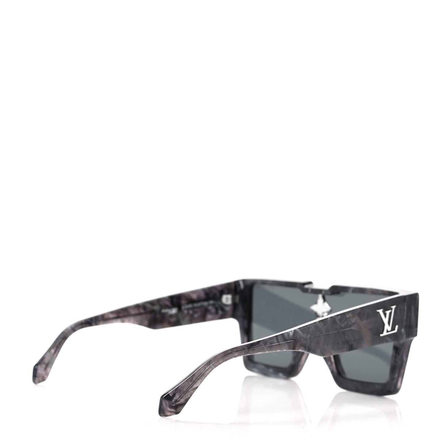 Marble Acetate Cyclone Sunglasses Z1789E Grey