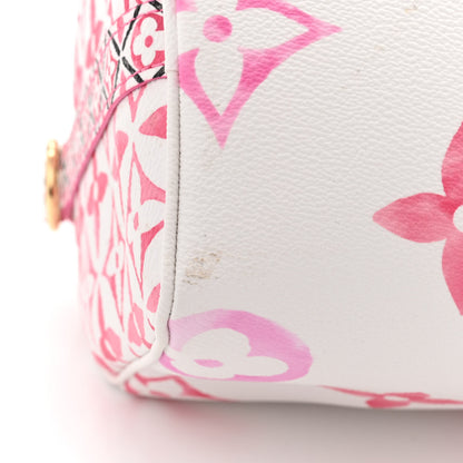 Louis Vuitton Monogram Giant By The Pool 2.0 Speedy Bandouliere 25 Rose 10 of 13