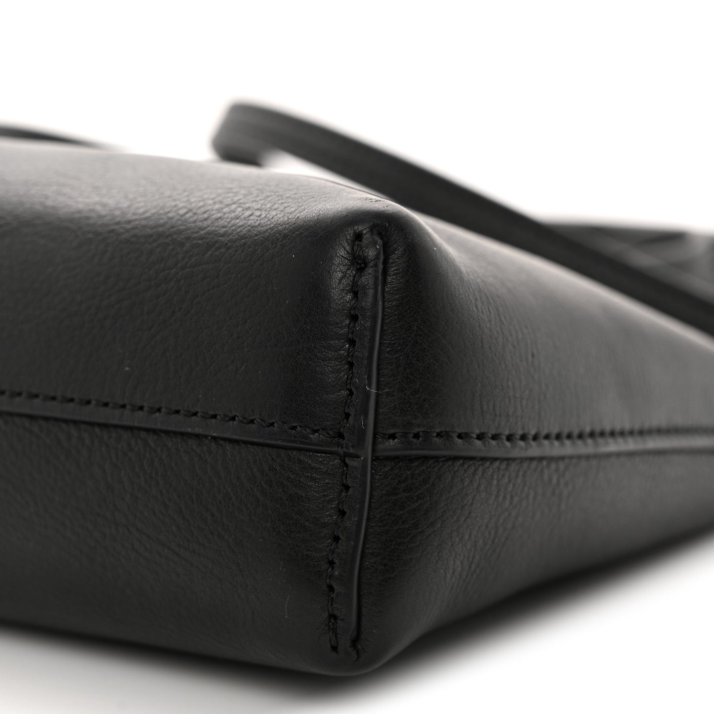 Grained Calfskin Rene Crossbody Black