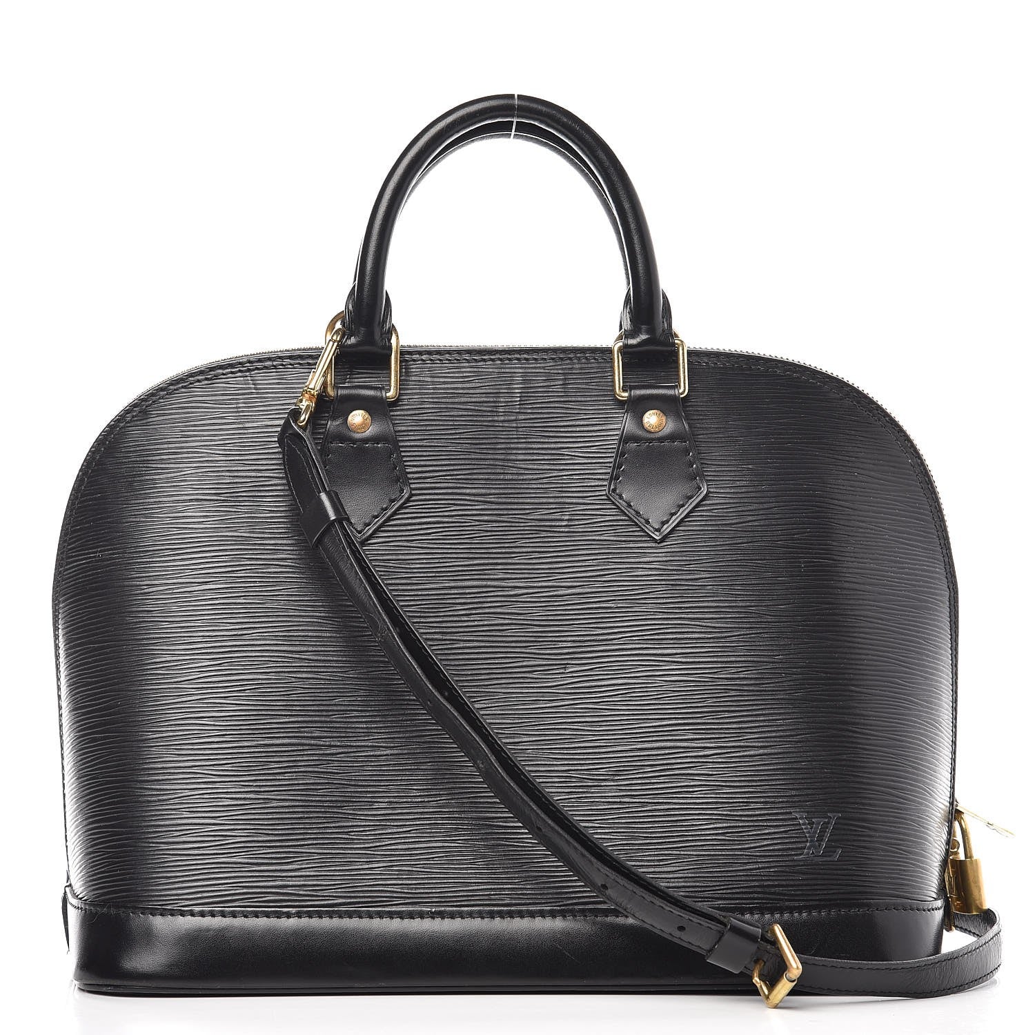 Louis Vuitton Epi Alma PM Black 1 of 13