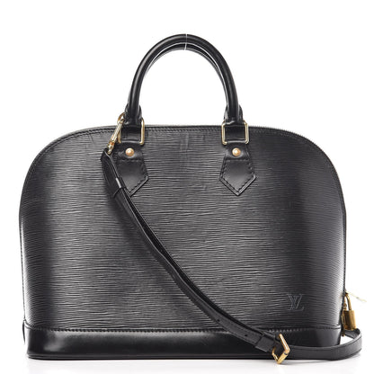Louis Vuitton Epi Alma PM Black 1 of 13