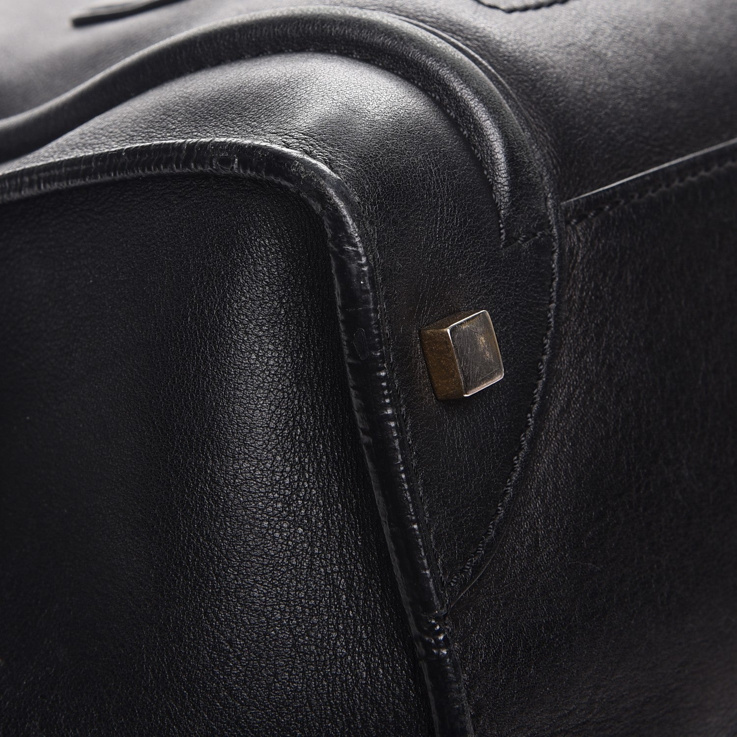 Celine Smooth Calfskin Mini Luggage Black 12 of 19