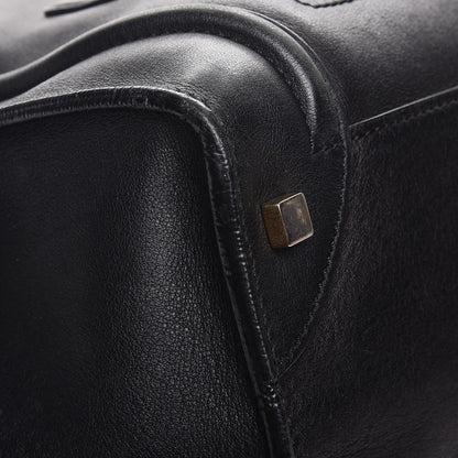 Celine Smooth Calfskin Mini Luggage Black 12 of 19