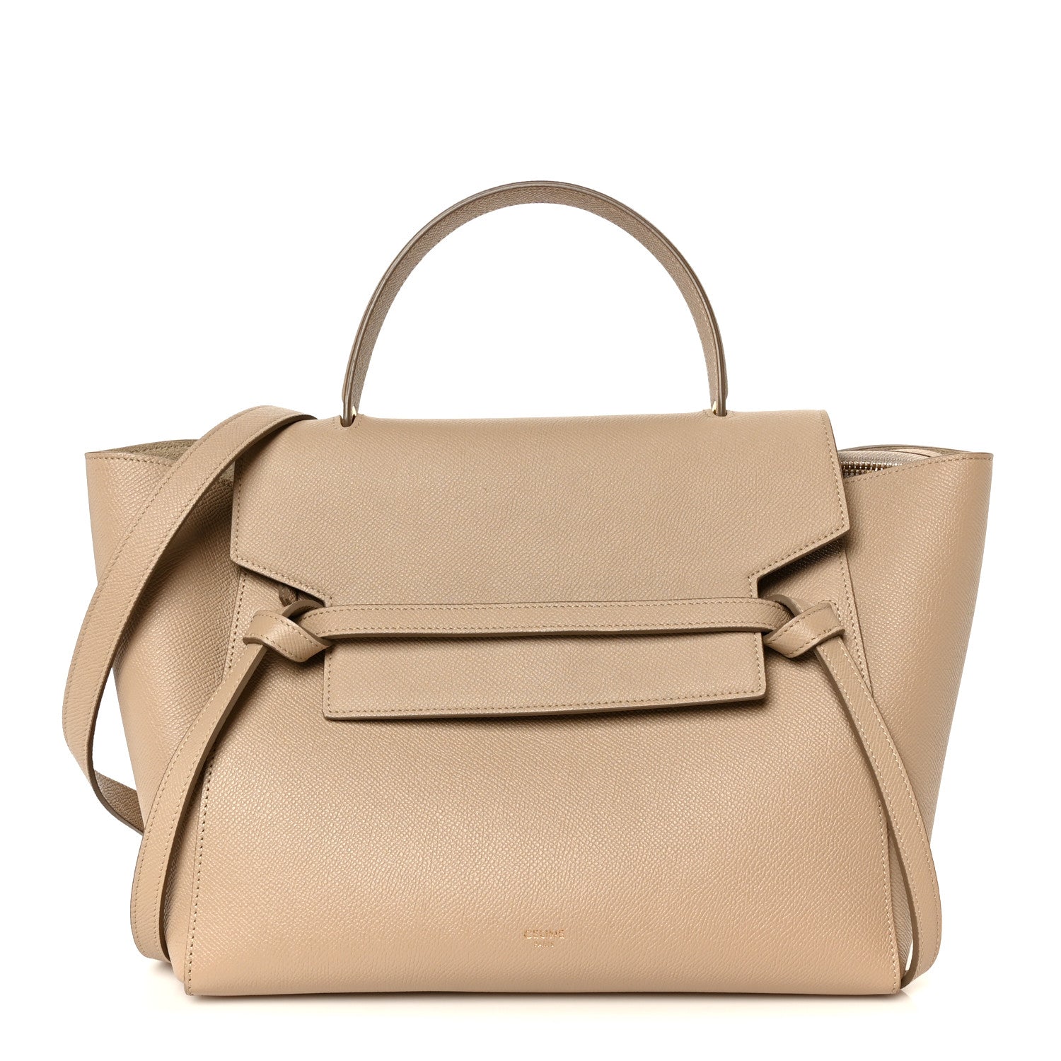 Celine Grained Calfskin Mini Belt Bag Light Taupe 1 of 11