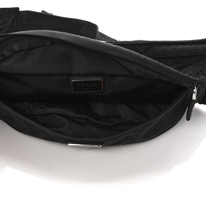 Prada Tessuto Nylon Montagna Belt Bag Black 6 of 11