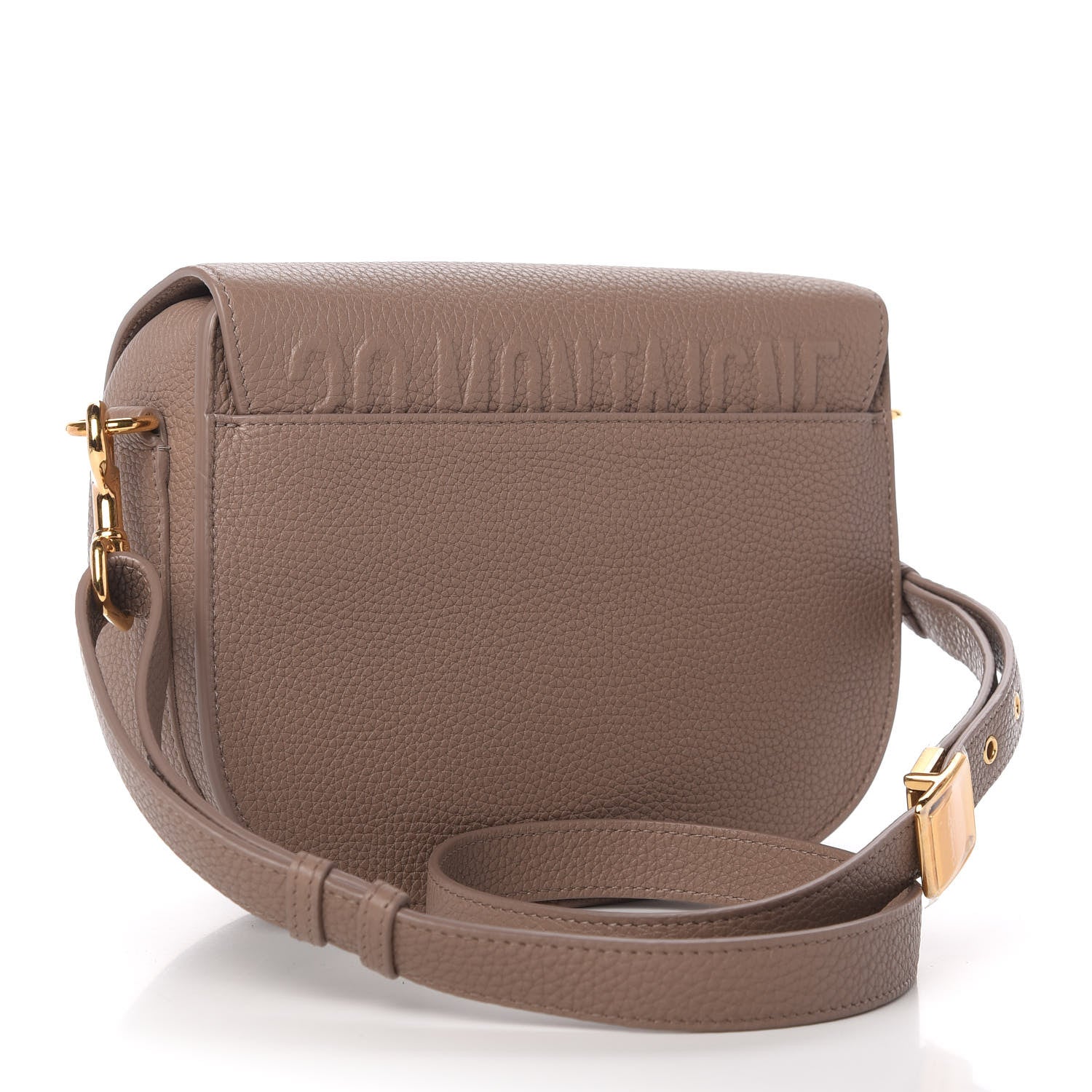 Christian Dior Grained Calfskin Medium Bobby Flap Warm Taupe 3 of 10