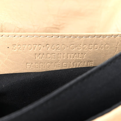 Balenciaga Agneau Giant 12 Gold Hardware Envelope Strap Clutch Pralaine 8 of 16