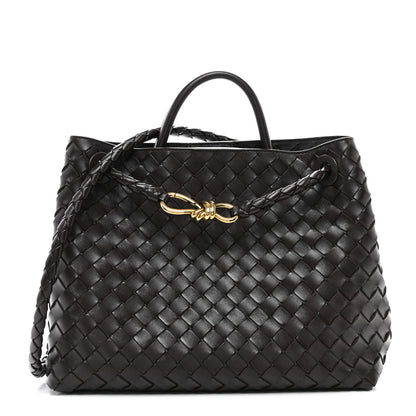 Bottega Veneta Nappa Intrecciato Medium Andiamo Shoulder Bag Fondant 1 of 9