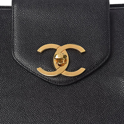 Chanel Caviar XL Weekender Bag Black 12 of 12